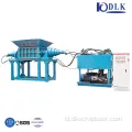 Mesin shredder plastik poros poros ganda
